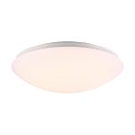 Nordlux Taklampa Ask 36 Metall Vit 17.6W 1450lm - 830 Varm Vit | IP44 - Rörelsesensor