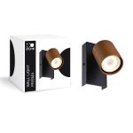 D'Lite Vägglampa Prisma Metall Koppar | IP20 - Passande för 1x GU10