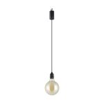 Eglo Pendellampa Vignanello Svart 827 Extra Varm Vit | IP44 - Batteridriven