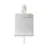 Nordlux Vägglampa Roomi Metall Vit | IP20 - Passande för 1x GU10 - med USB