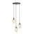 Emibig Pendellampa Astral Stål Svart | Passande för 3x E14 - Max 10W