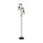 Eglo Golvlampa Townshend 5 Stål Trä Svart | IP20 - Passande för 2x E27 