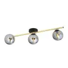 Emibig Taklampa Splendi Stål Svart | Passande för 3x E14 - Max 10W